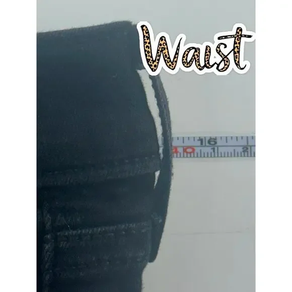 Levi’s Women’s 30 Curvy Bootcut Jeans Black Mid Rise Stretch Flare Denim Classic - Picture 9 of 11